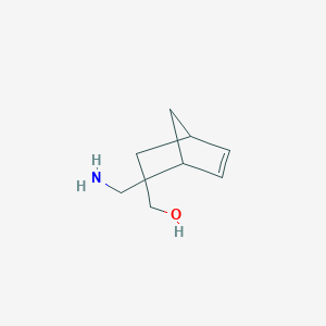 [2-(Aminomethyl)-2-bicyclo[2.2.1]hept-5-enyl]methanol