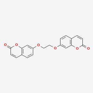 7-[2-(2-Oxochromen-7-yl)oxyethoxy]chromen-2-one