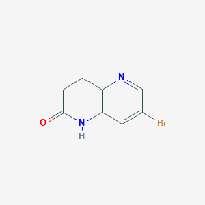 7-bromo-3,4-dihydro-1,5-naphthyridin-2(1H)-one