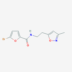 5-bromo-N-(2-(3-methylisoxazol-5-yl)ethyl)furan-2-carboxamide