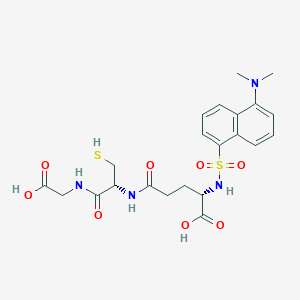 molecular formula C22H28N4O8S2 B2988957 丹磺酰谷胱甘肽 CAS No. 75017-02-6