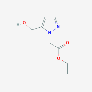 Ethyl 2-[5-(hydroxymethyl)pyrazol-1-yl]acetate