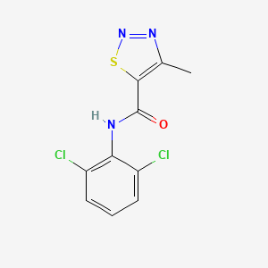 N-(2,6-dichlorophenyl)-4-methylthiadiazole-5-carboxamide