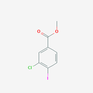 molecular formula C8H6ClIO2 B2989205 3-氯-4-碘苯甲酸甲酯 CAS No. 874569-39-8