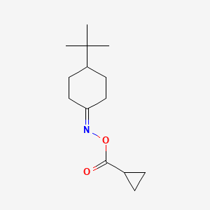 1-(Tert-butyl)-4-{[(cyclopropylcarbonyl)oxy]imino}cyclohexane