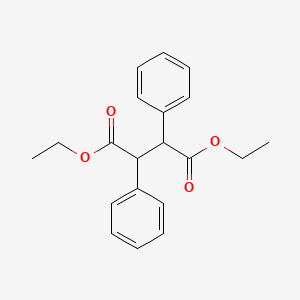 molecular formula C20H22O4 B2989356 Diethyl 2,3-diphenylbutanedioate CAS No. 24097-93-6; 3059-23-2