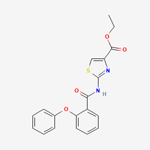 Ethyl 2-(2-phenoxybenzamido)thiazole-4-carboxylate