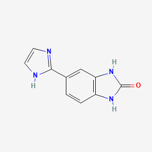 5-(1H-imidazol-2-yl)-2,3-dihydro-1H-1,3-benzodiazol-2-one