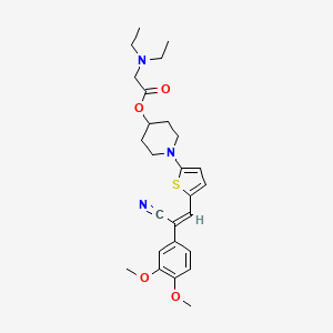 molecular formula C26H33N3O4S B2989415 YHO-13351 free base CAS No. 912288-64-3