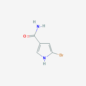 5-Bromo-1H-pyrrole-3-carboxamide