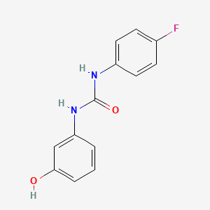 1-(4-Fluorophenyl)-3-(3-hydroxyphenyl)urea