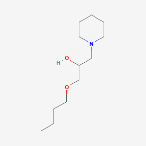 1-Butoxy-3-(piperidin-1-yl)propan-2-ol