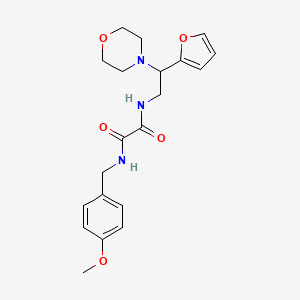N1-(2-(furan-2-yl)-2-morpholinoethyl)-N2-(4-methoxybenzyl)oxalamide