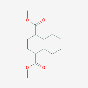 molecular formula C14H22O4 B2989517 Decahydro-1,4-naphthalenedicarboxylic Acid Dimethyl Ester CAS No. 3068-03-9