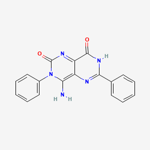 4-Imino-3,6-diphenyl-1,3,4,7-tetrahydropyrimido[5,4-d]pyrimidine-2,8-dione