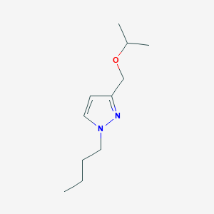 molecular formula C11H20N2O B2989529 1-butyl-3-(isopropoxymethyl)-1H-pyrazole CAS No. 1856092-92-6