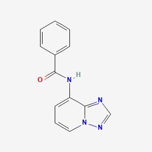 N-[1,2,4]triazolo[1,5-a]pyridin-8-ylbenzenecarboxamide