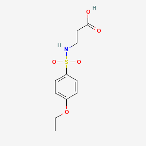 3-(4-Ethoxybenzenesulfonamido)propanoic acid