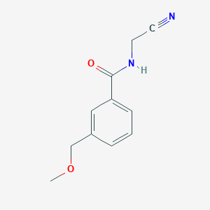 N-(cyanomethyl)-3-(methoxymethyl)benzamide