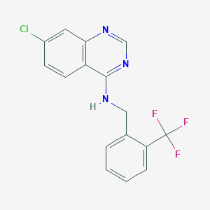 7-chloro-N-[2-(trifluoromethyl)benzyl]-4-quinazolinamine