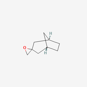 molecular formula C9H14O B2989846 (1S,5R)-Spiro[bicyclo[3.2.1]octane-3,2'-oxirane] CAS No. 2107833-15-6