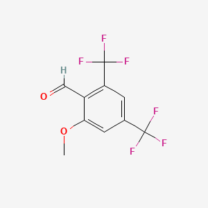 2-Methoxy-4,6-bis(trifluoromethyl)benzaldehyde