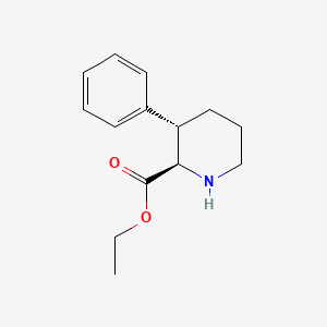 Ethyl (2R,3S)-3-phenylpiperidine-2-carboxylate