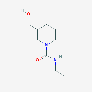 N-ethyl-3-(hydroxymethyl)piperidine-1-carboxamide