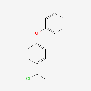 1-(1-Chloroethyl)-4-phenoxybenzene