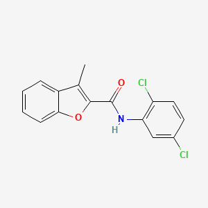 N-(2,5-dichlorophenyl)-3-methyl-1-benzofuran-2-carboxamide
