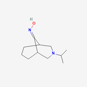 N-[3-(propan-2-yl)-3-azabicyclo[3.3.1]nonan-9-ylidene]hydroxylamine