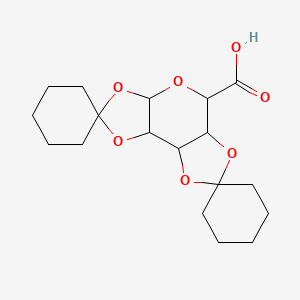 Dispiro[cyclohexane-1,4'-[3,5,7,10,12]pentaoxatricyclo[7.3.0.0^{2,6}]dodecane-11',1''-cyclohexane]-8'-carboxylic acid