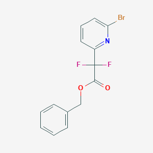 Benzyl 2-(6-bromopyridin-2-yl)-2,2-difluoroacetate