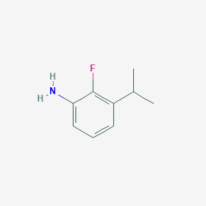 molecular formula C9H12FN B2990108 2-Fluoro-3-isopropylaniline CAS No. 1369881-49-1