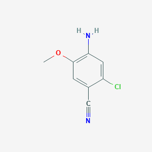 4-Amino-2-chloro-5-methoxybenzonitrile