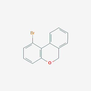 molecular formula C13H9BrO B2990216 1-bromo-6H-benzo[c]chromene CAS No. 475040-10-9