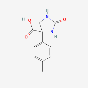 4-(4-Methylphenyl)-2-oxoimidazolidine-4-carboxylic acid