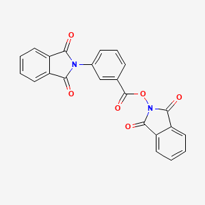 2-(3-{[(1,3-dioxo-1,3-dihydro-2H-isoindol-2-yl)oxy]carbonyl}phenyl)-1H-isoindole-1,3(2H)-dione