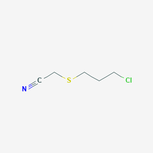 2-[(3-Chloropropyl)sulfanyl]acetonitrile