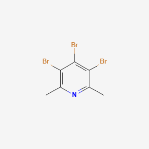 molecular formula C7H6Br3N B2990383 3,4,5-Tribromo-2,6-dimethylpyridine CAS No. 1379303-06-6