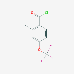 2-methyl-4-(trifluoromethoxy)benzoyl Chloride