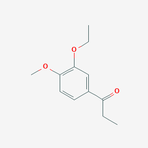 1-(3-Ethoxy-4-methoxyphenyl)propan-1-one