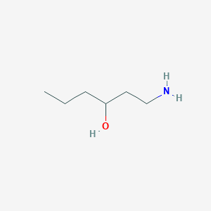 molecular formula C6H15NO B2990481 1-Aminohexan-3-ol CAS No. 15991-62-5