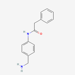 N-[4-(Aminomethyl)phenyl]-2-phenylacetamide