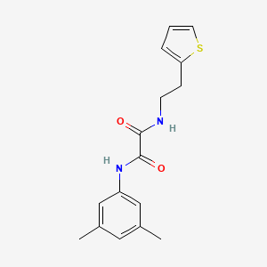 N1-(3,5-dimethylphenyl)-N2-(2-(thiophen-2-yl)ethyl)oxalamide