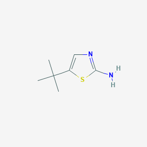 molecular formula C7H12N2S B2990500 5-叔丁基-1,3-噻唑-2-胺 CAS No. 299417-31-5