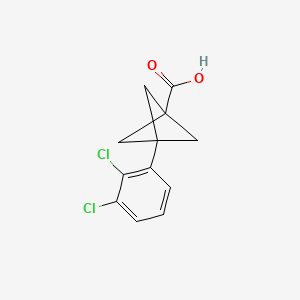 3-(2,3-Dichlorophenyl)bicyclo[1.1.1]pentane-1-carboxylic acid