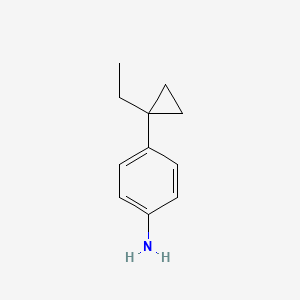 4-(1-Ethylcyclopropyl)aniline