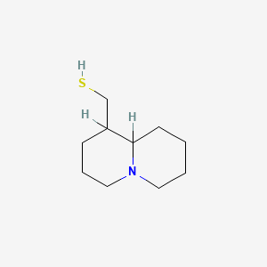 molecular formula C10H19NS B2990579 八氢-2H-喹喔啉-1-基甲硫醇 CAS No. 667909-62-8