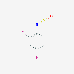 molecular formula C6H3F2NOS B2990588 2,4-Difluoro-1-(sulfinylamino)benzene CAS No. 88785-38-0